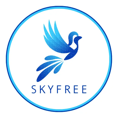 SkyFreerロゴの完成使用